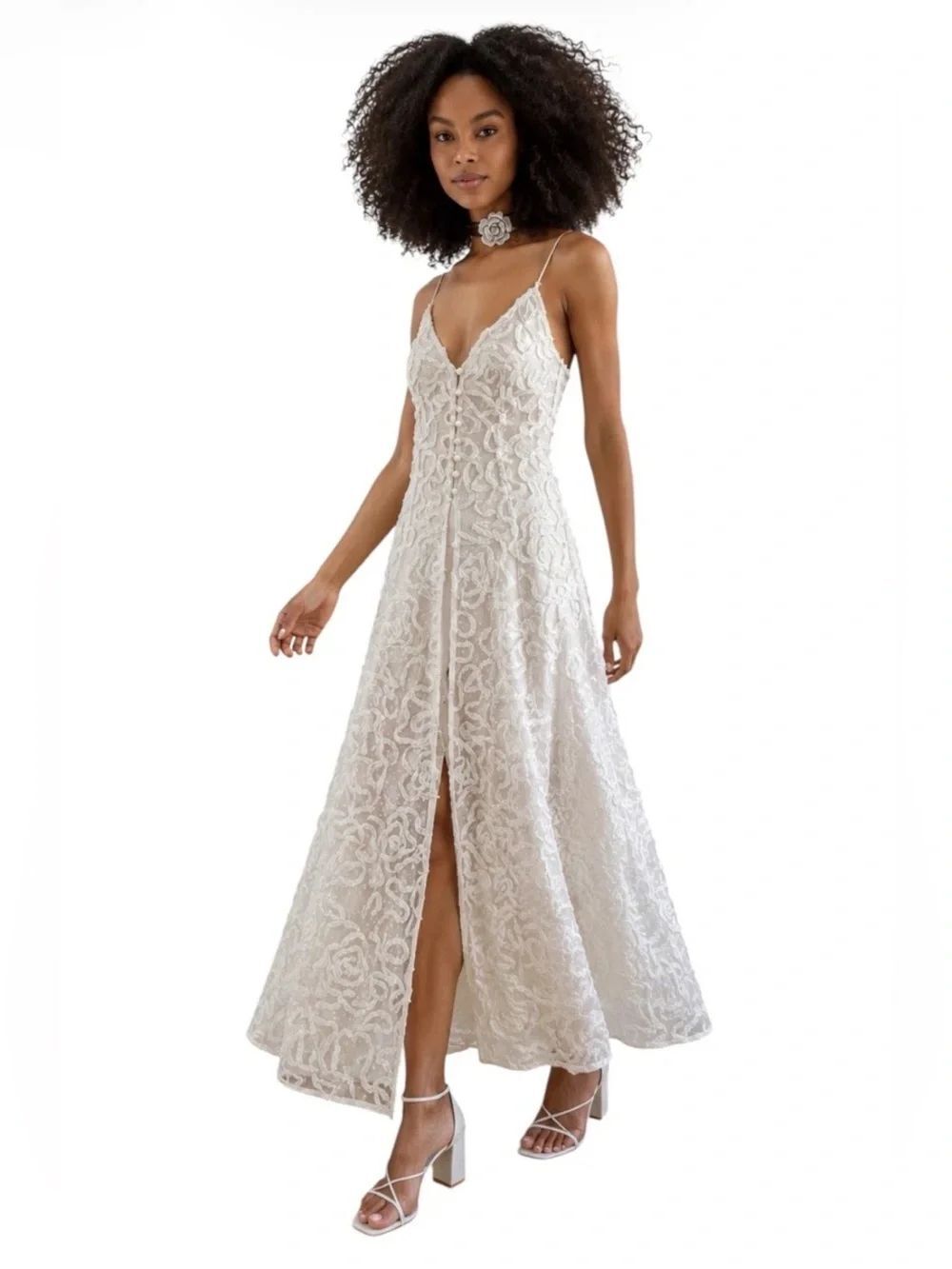 FOR LOVE & LEMONS Maxi Cover up dress size medium NWT
